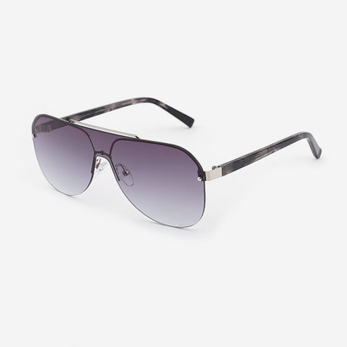 Pilot Fashion Metal Unisex Sunglasses 20M7014